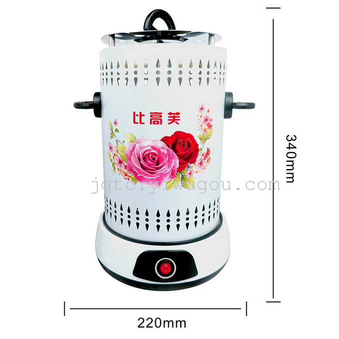Household gifts Electric barbecue stove smokeless barbecue machine automatic rotating barbecue machine 6 fork thumbnail