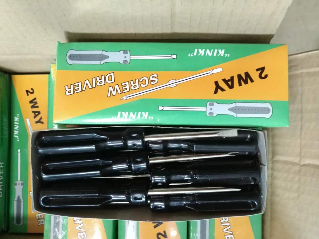 黑色两用2WAY 出口巴基斯坦KINKI黑色两用螺丝刀