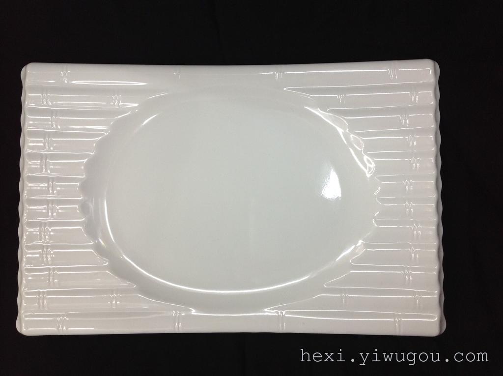 Bamboo plate 9211