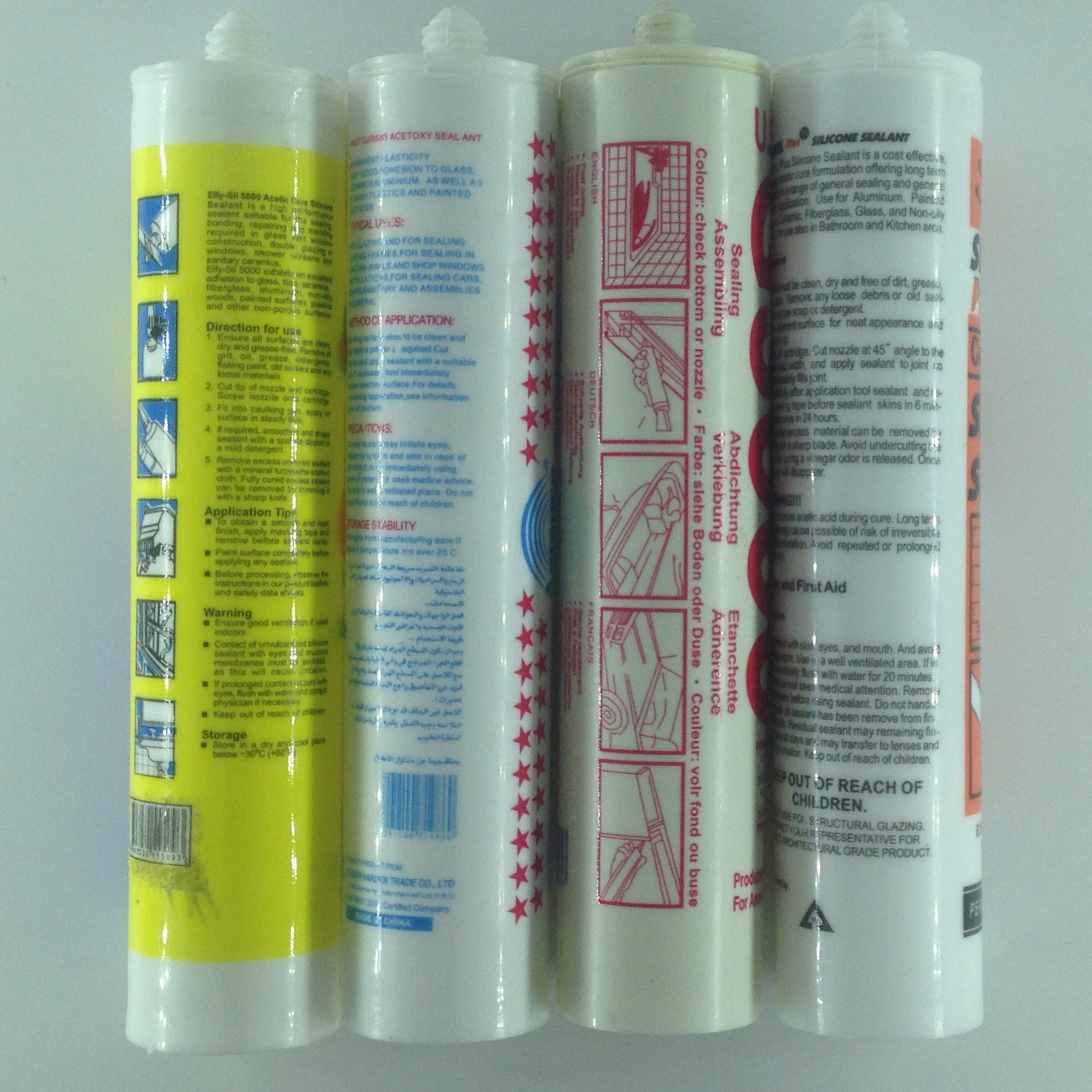 Glass glue skirting line glue liquid glue mirror glue is convenient and fast details Picture