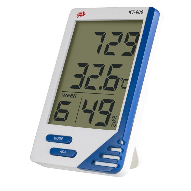 温湿度计KT-908电子温湿度计/数字温湿度计/室内外温度详情图3