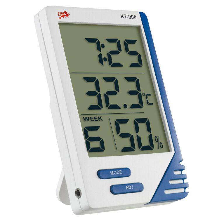温湿度计KT-908电子温湿度计/数字温湿度计/室内外温度详情图2