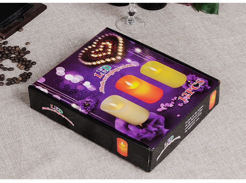 LED蜡烛灯实物图