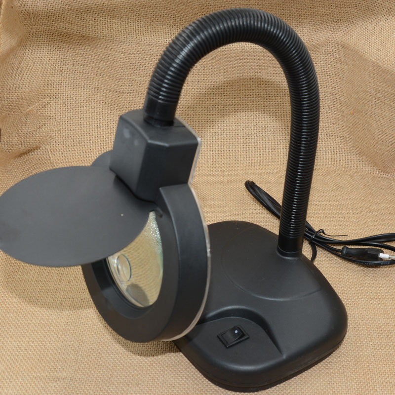 Jinghui factory direct reading electronic inspection mobile phone repair table lamp magnifier