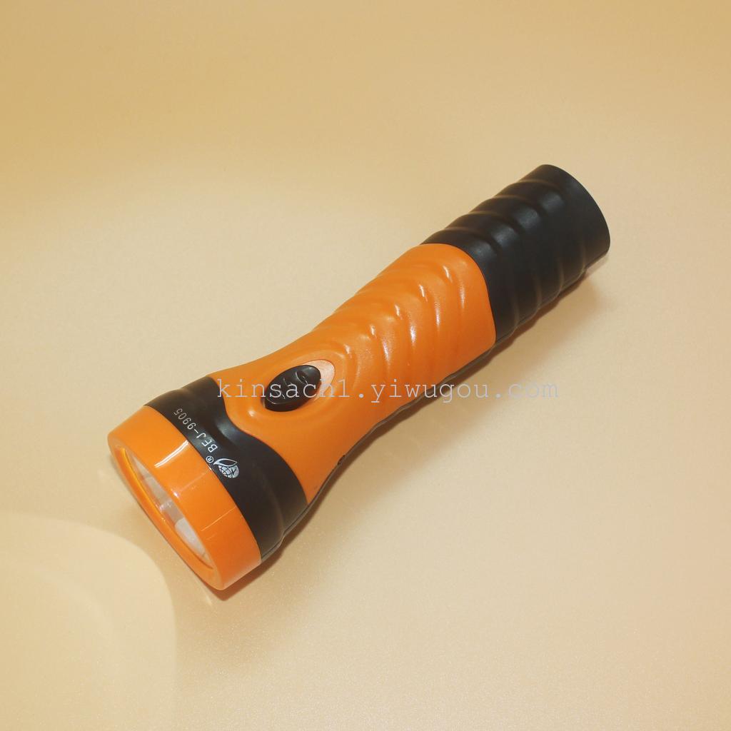 Jinsha poly power strong light plastic flashlight household item 9905 flashlight