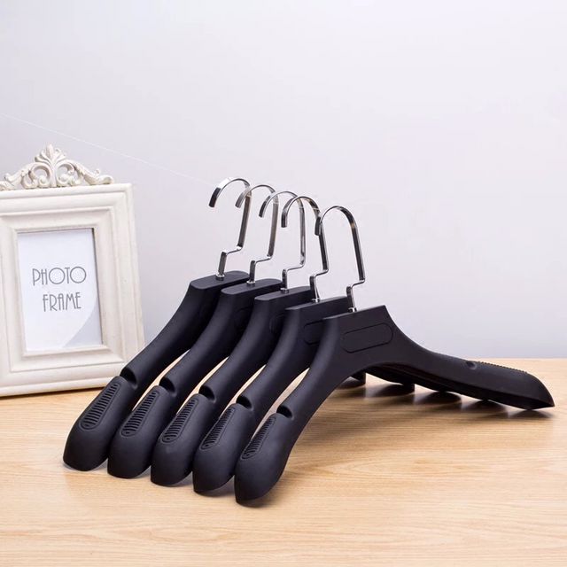 Non-Slip Plastic Hanger Pants Rack Pants Clip Skirt Clip Clothing Drying Hanger Pants Clip Drying Clothes Hanger Wholesale