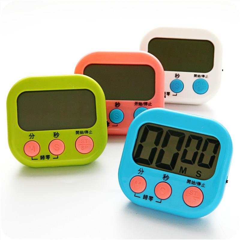 With power switch timer, kitchen timer, large screen, high volume countdown timer details Picture