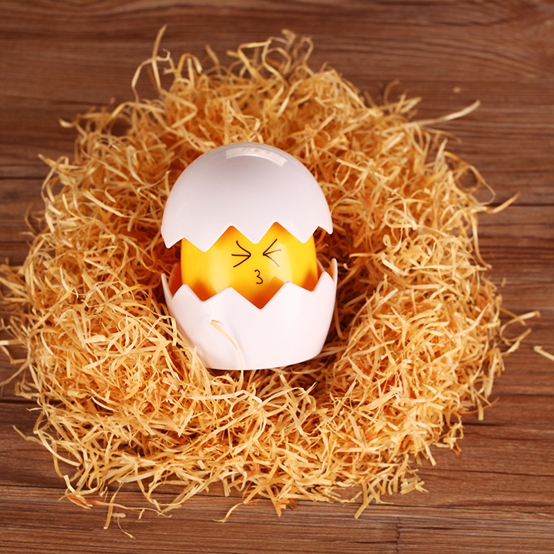 Cartoon Egg Yolk Guy LED night light Egg yolk Shell table lamp details Picture