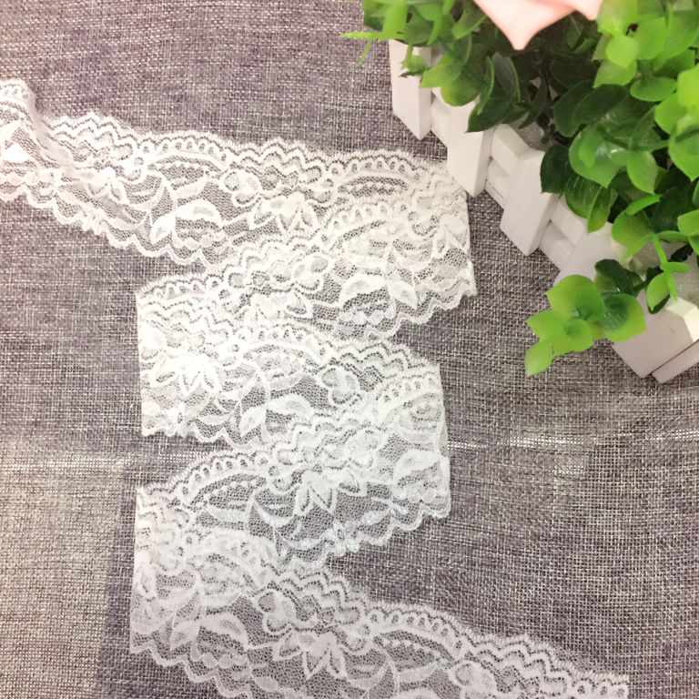 Elastic multi-color lace trim clothing accessories multi-purpose style details Picture