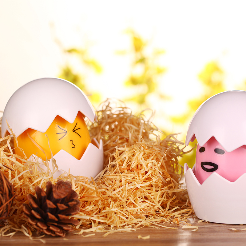 Cartoon Egg Yolk Guy LED night light Egg yolk Shell table lamp