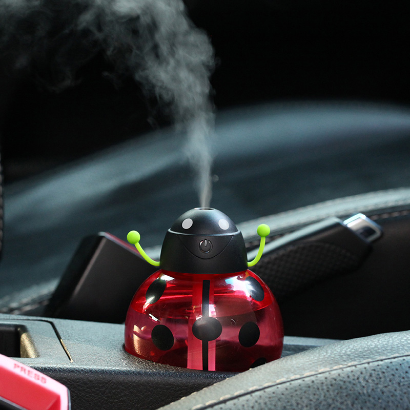 Beetle glow-in-the-dark mini cartoon humidifier Home aromatherapy purifier details Picture