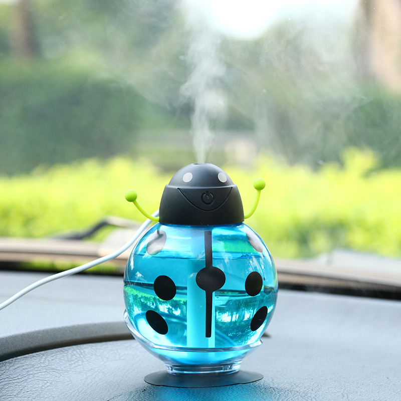 Beetle glow-in-the-dark mini cartoon humidifier Home aromatherapy purifier Application Scenario