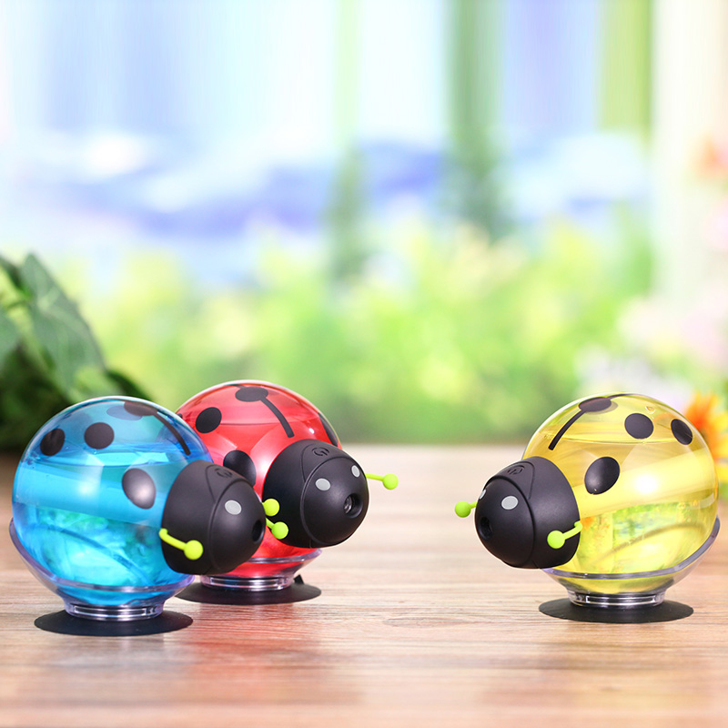 Beetle glow-in-the-dark mini cartoon humidifier Home aromatherapy purifier Specification drawing