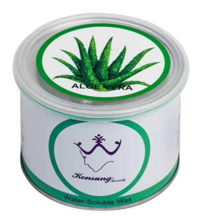 脱毛蜡 水溶性蜡 500g罐蜡 芦荟味
