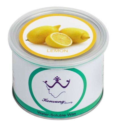 脱毛蜡 水溶性蜡 500g罐蜡 柠檬味