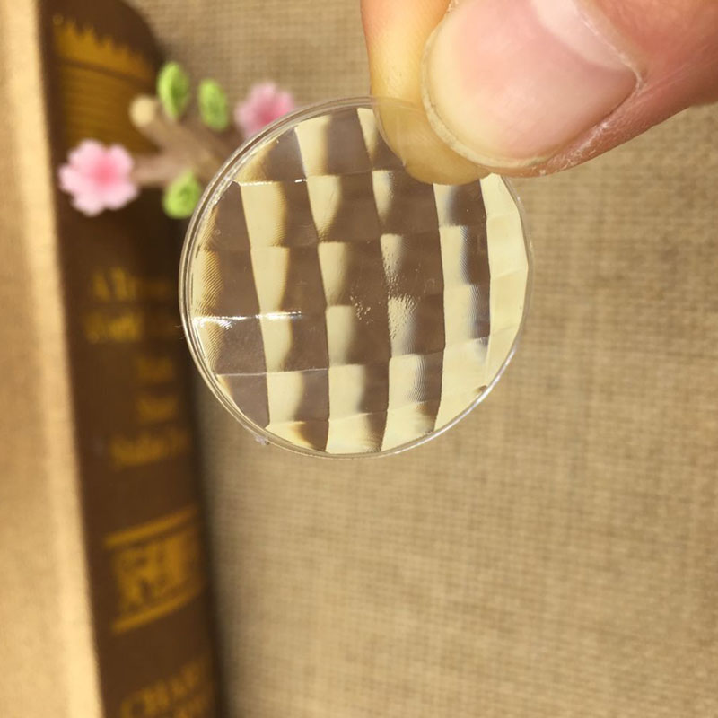 晶辉 厂家直销 31mm万花筒塑料镜片 谷歌镜片 3D镜片