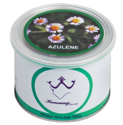 500g can of water-soluble wax for hair removal, strawberry-flavored details Picture