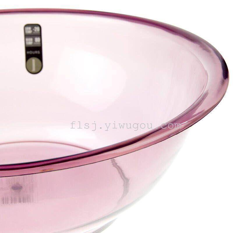 Small American-style thickened washbasin, high transparency washbasin, plastic vegetable basin, kitchen sink JX-315 Specification image