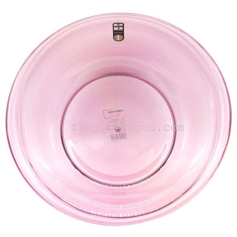 Small American-style thickened washbasin, high transparency washbasin, plastic vegetable basin, kitchen sink JX-315 details Picture