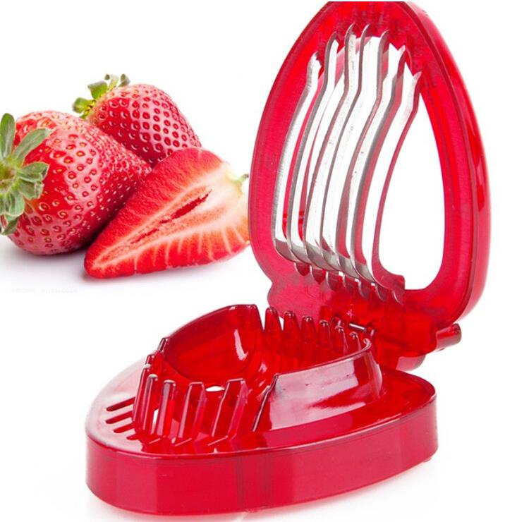 Strawberries Slicer 创意草莓水果切片器详情图1