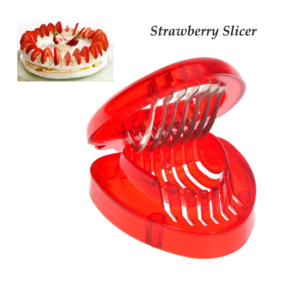 Strawberries Slicer 创意草莓水果切片器详情图3