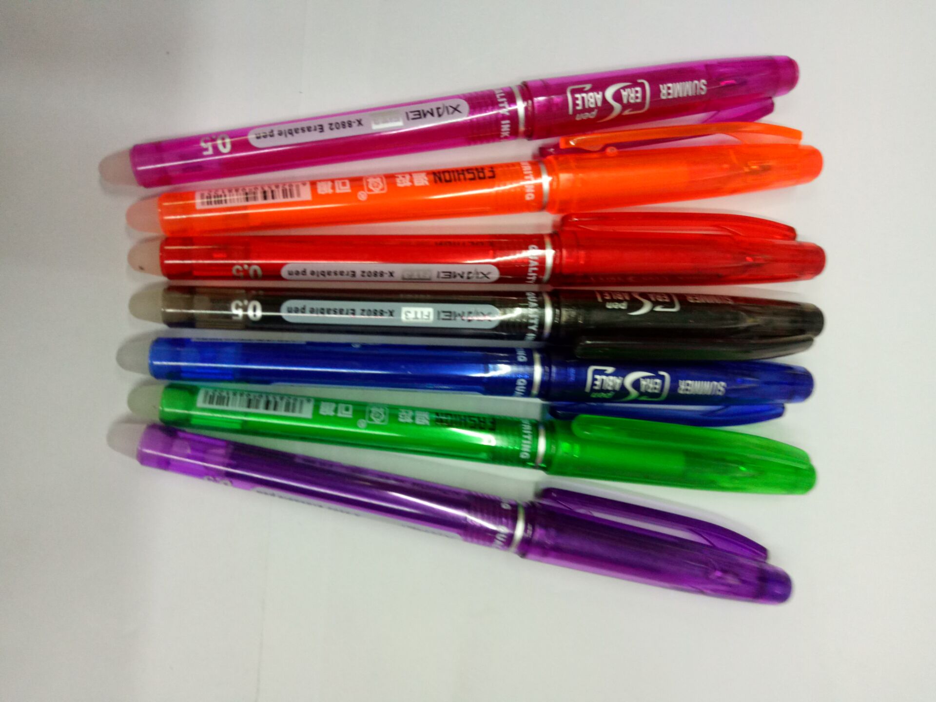 8802 温控可擦中性笔 摩易消可擦笔新奇特产品图