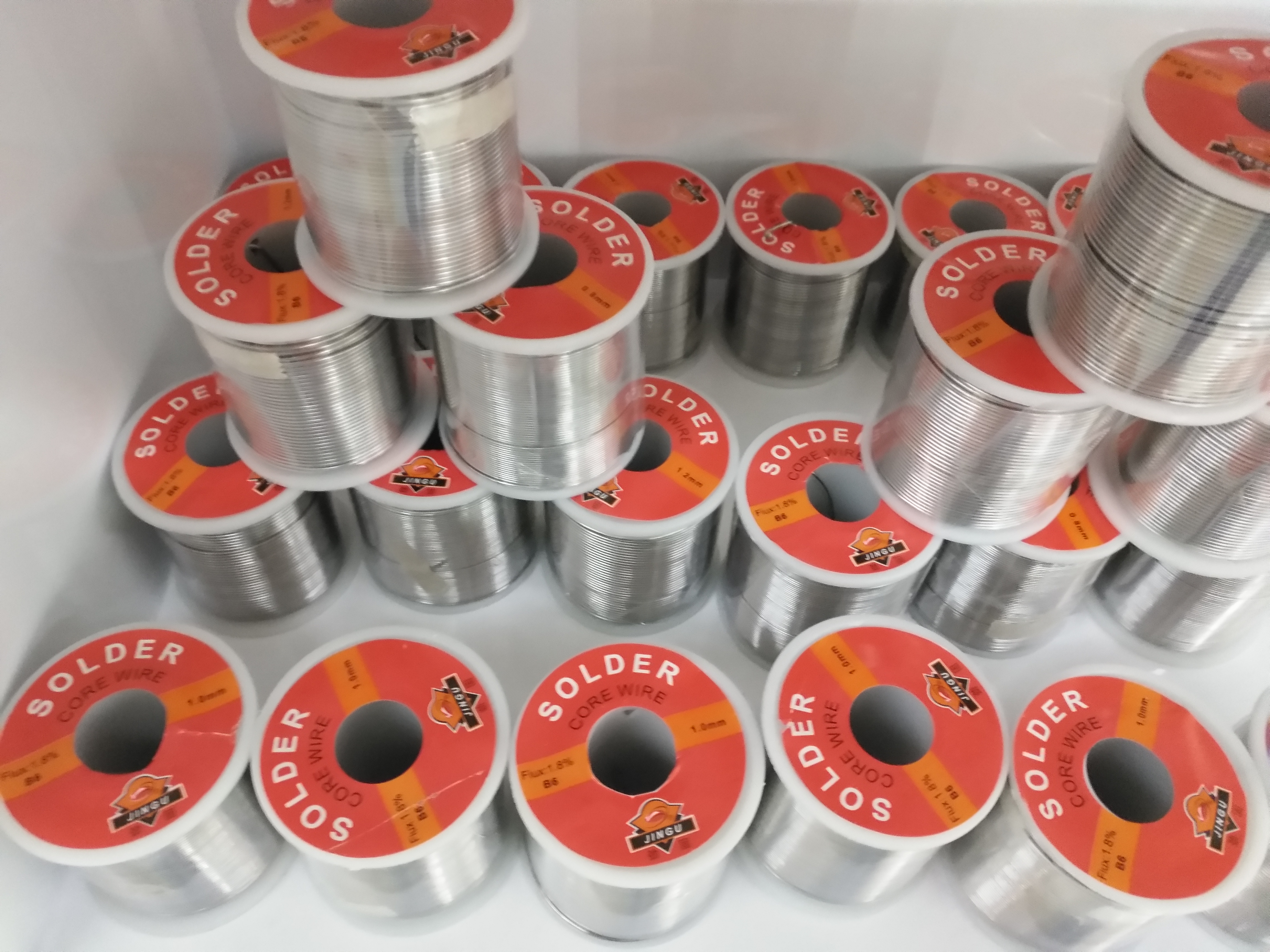 Solder wire, solder wire, golden bridge solder rod, special solder wire for dog clothes and hanging Windows Specification image