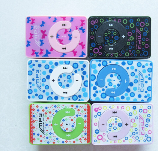 Manufacturers wholesale boutique supply fashion card blue and white porcelain clip MP3 no screen type walkman thumbnail