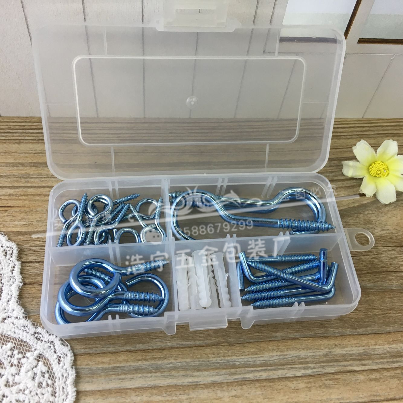 DIY 螺丝盒 塑料工具盒 多功能塑料盒 组合螺丝盒 螺丝钉产品图