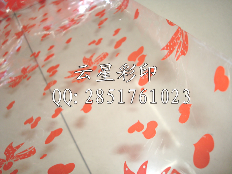 厂家直销 ，透明印花膜，OPP膜，礼品包装膜，2米产品图