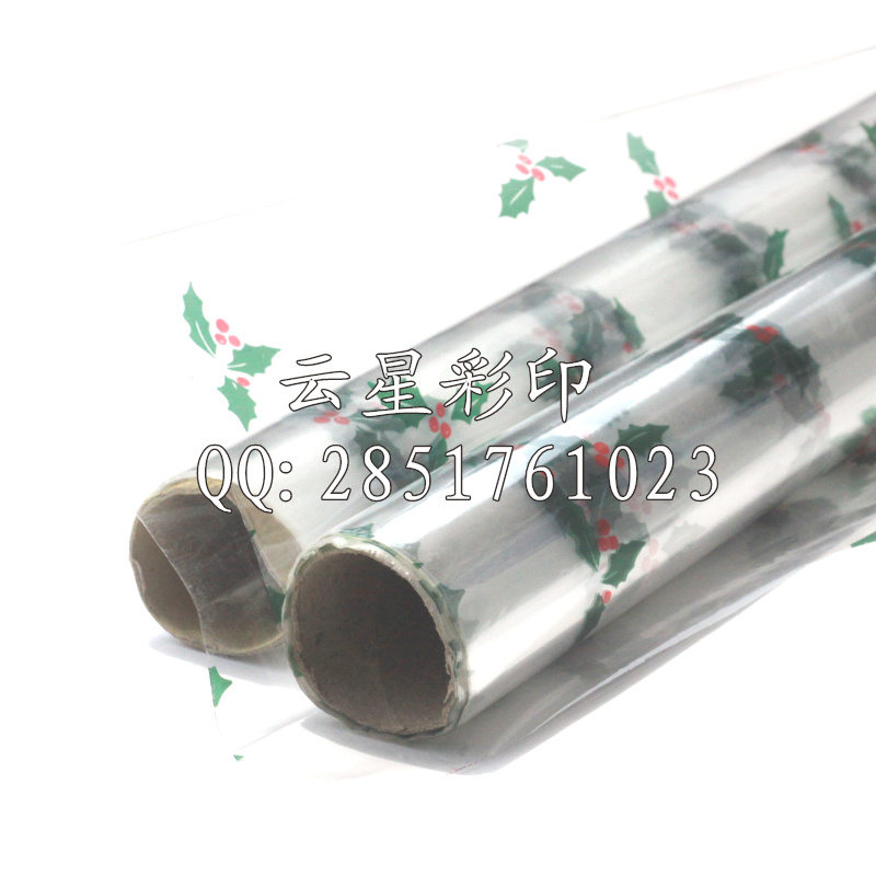 厂家直销 ，透明印花膜，OPP膜，礼品包装膜，2米