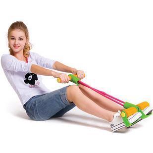 Latex Skinny Leg Chest portable fitness device