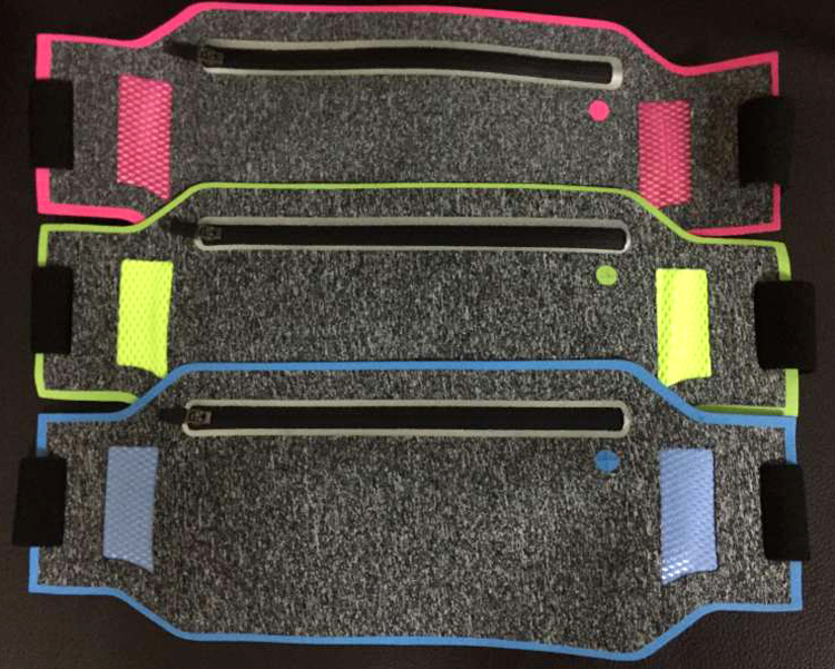 New ultra-thin Leica iPhone 7 phone waist bag, multi-functional reflective waterproof waist belt, sports waist bag