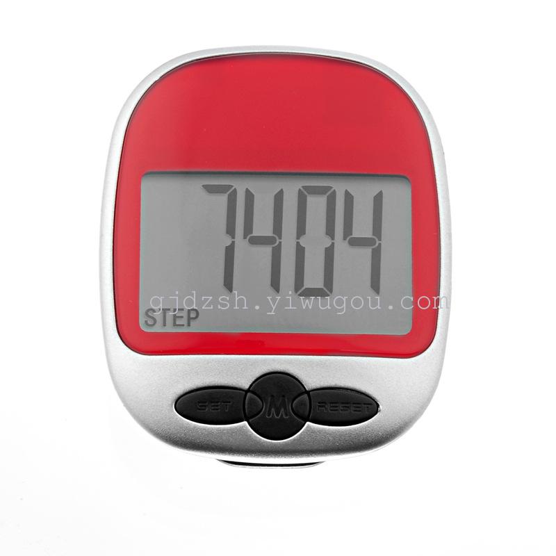 The 793 electronic pedometer features a multi-functional large-screen LCD display that shows the calorie records of the elderly pedometer Specification image