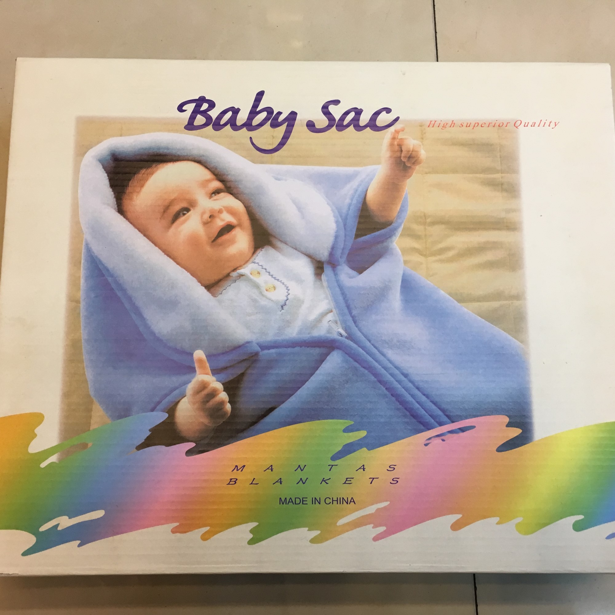 外贸宝宝毛毯新生婴儿抱毯宝宝外出带拉链毛毯