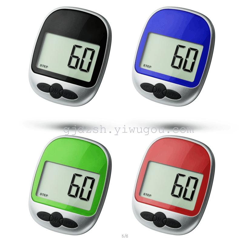 The 793 electronic pedometer features a multi-functional large-screen LCD display that shows the calorie records of the elderly pedometer details Picture