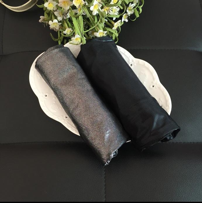 New European and American highlights: pearlescent metallic imitation leather tight outerwear thin leggings Specification image