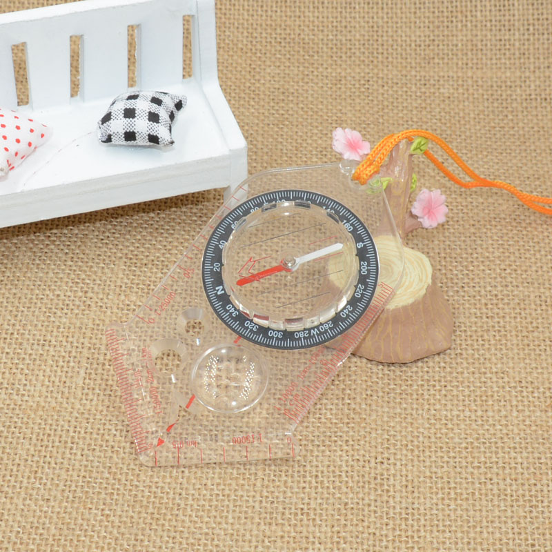 (Jinghui) Factory direct sales card transparent tape ruler compass DC40-4 Specification image