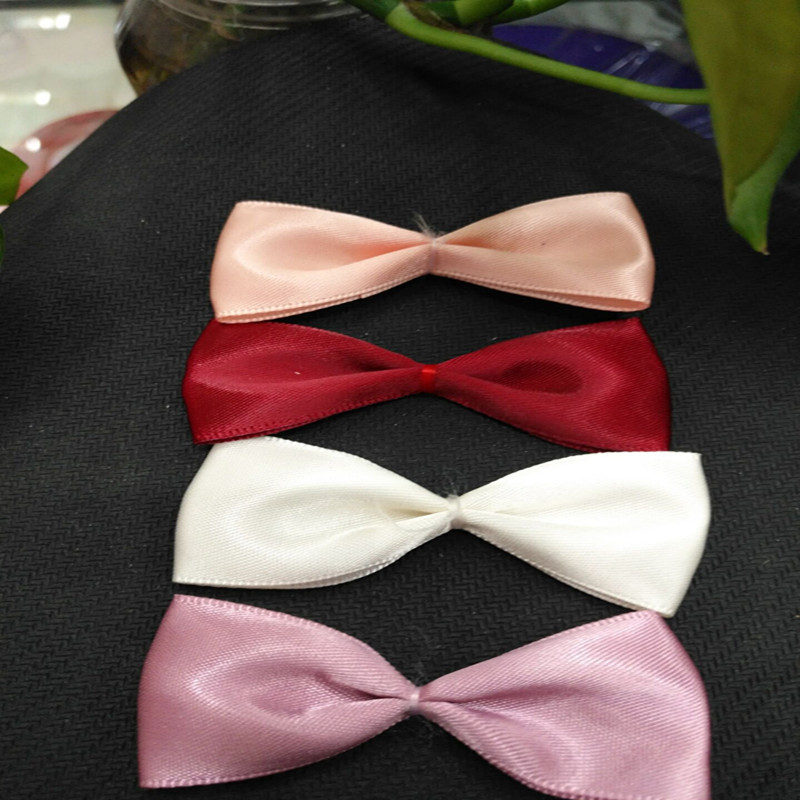 8 minutes 2.5 cm polyester bow ribbon gift box packaging clothing bow tie accessories