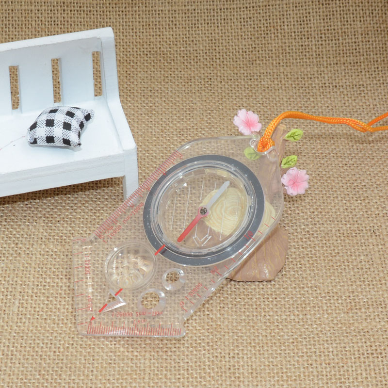 (Jinghui) Factory direct sales card transparent tape ruler compass DC40-4 details Picture