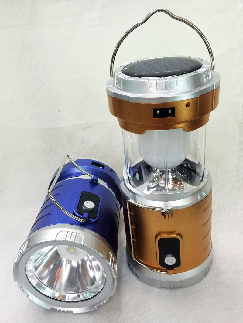 Super bright solar powered campground camping light tent light horse-light emergency light pull hand torch thumbnail