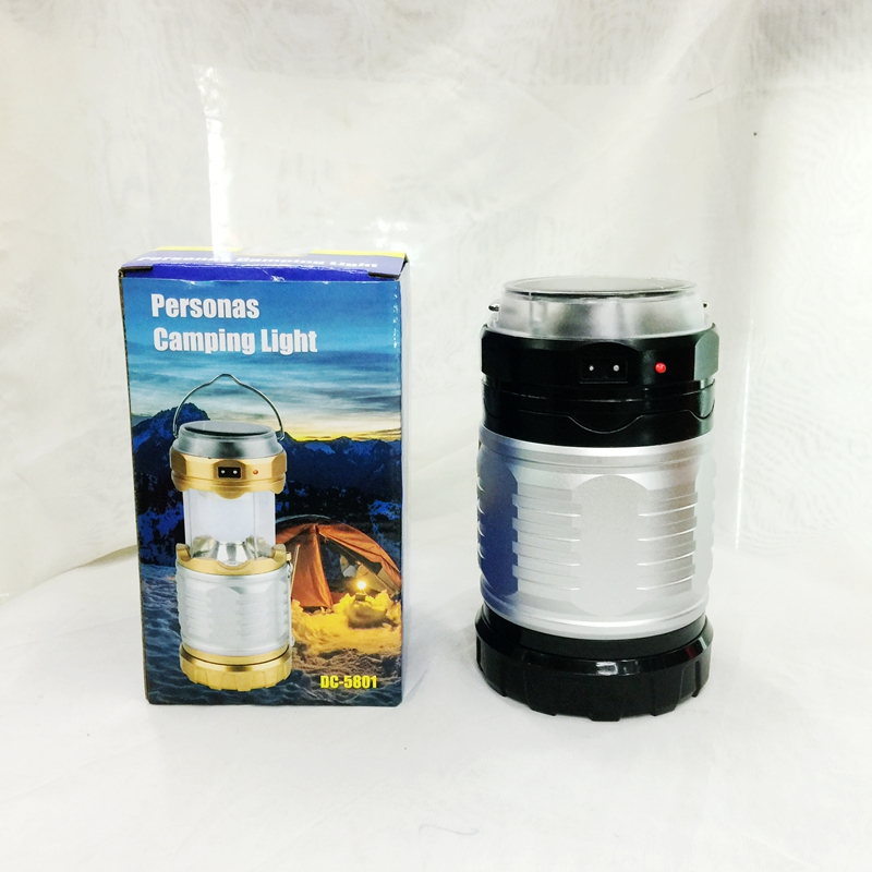 超亮太阳能充电野营地露营灯帐篷灯马灯应急灯拉手提电筒