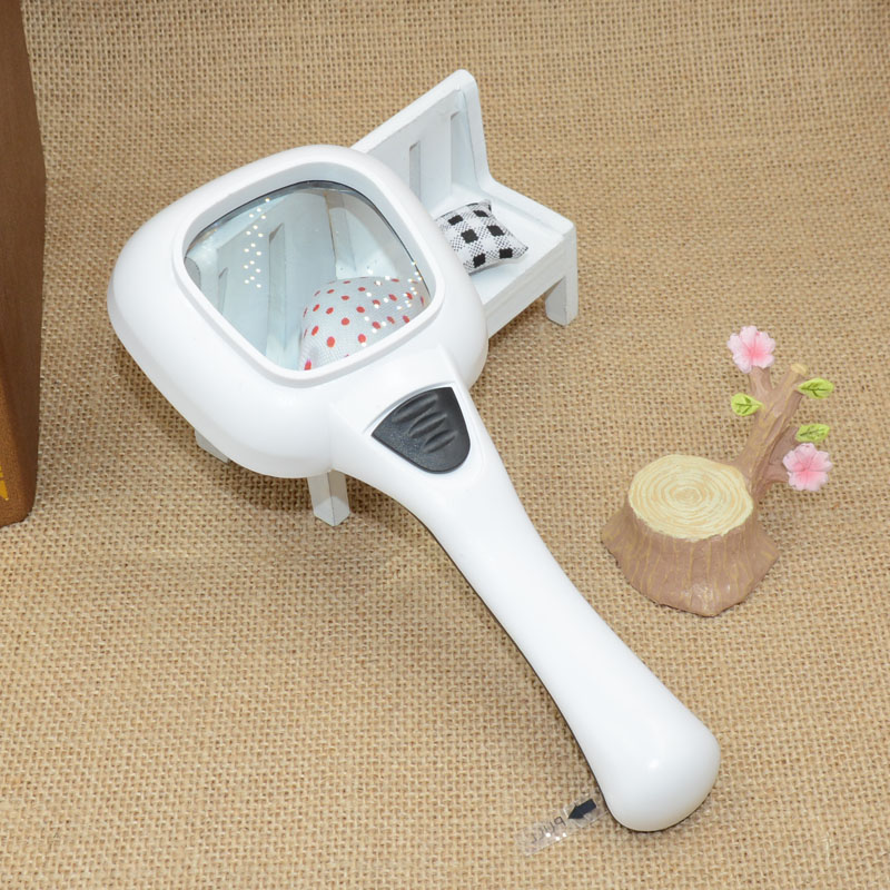 (Jinghui) Manufacturers direct hand six LED lamp magnifying glass banknotes inspection magnifying glass 600558