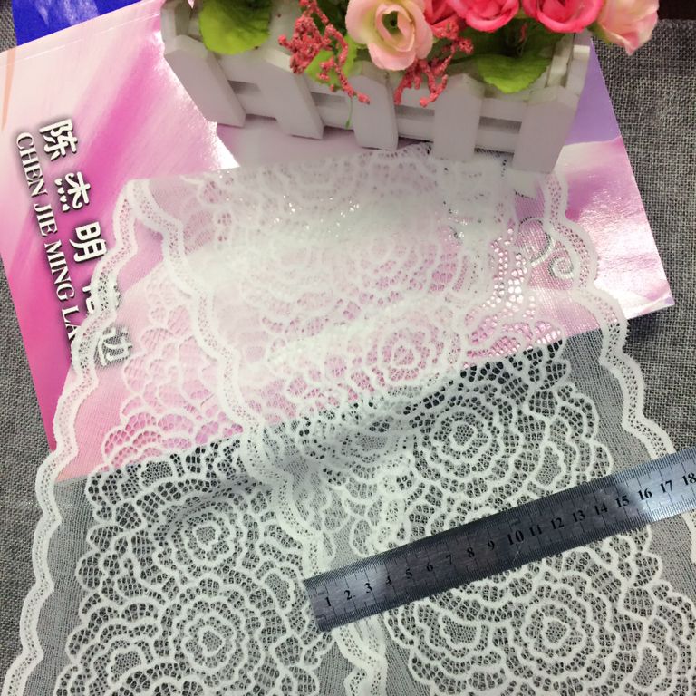 Elastic multi-color lace trim clothing accessories multi-purpose style Application Scenario