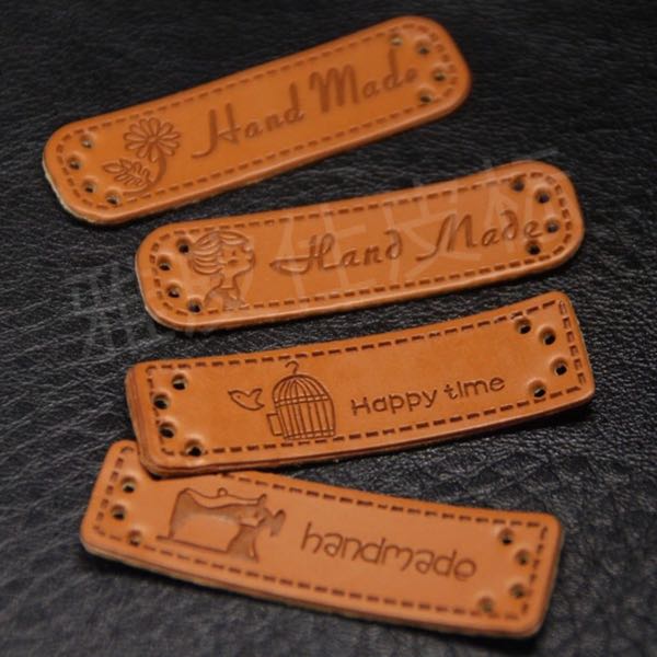Popular Korean Pu Exquisite Small Leather Mark Handmade Styles