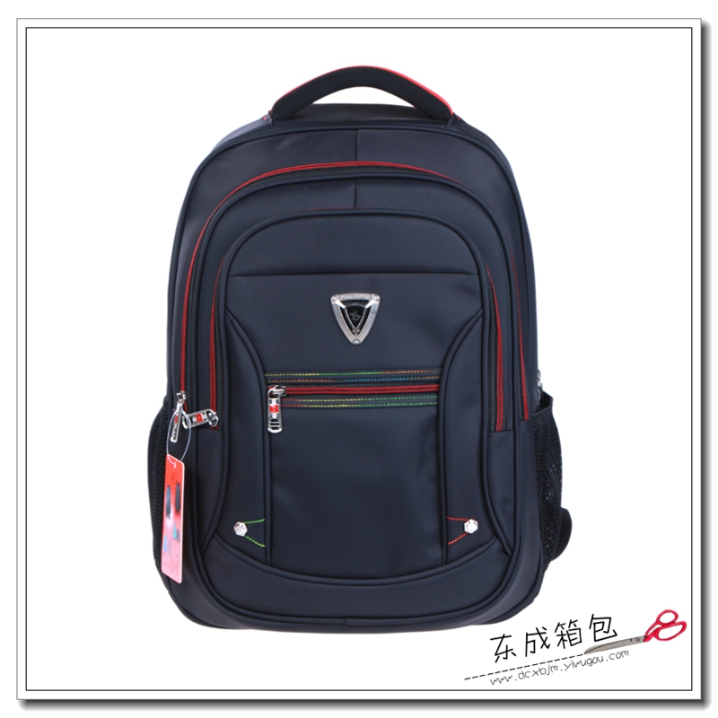 商务旅行背包男双肩包休闲时尚电脑包大学生书包图