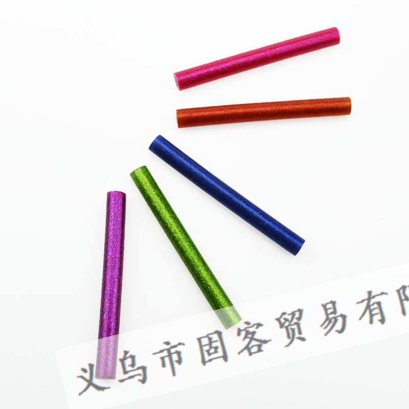 High quality hot melt glue stick, shiny gold powder color gold powder for gun use