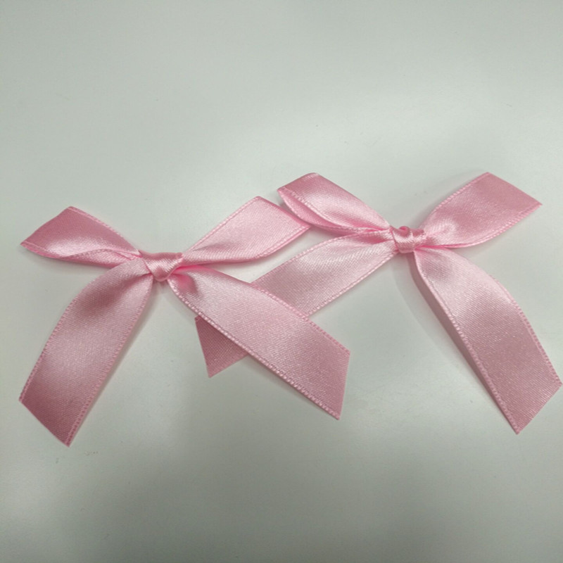 5 minutes 1.5 cm solid color ribbon bow apron gift packaging hair accessory accessories details Picture