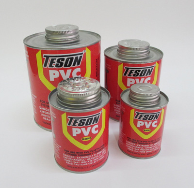 TESON Nail-free curtain track dedicated PVC pipe and pipe glue 500ml, essential for fixing Windows