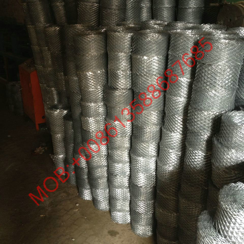 Brick belt network stamping molding steel plate network expansion network Specification drawing